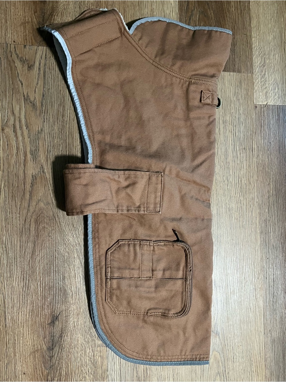 Duluth Trading Fire Hose Dog Jacket, Brown, Large